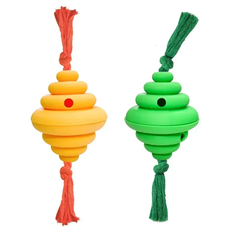 Pet Products Toy Dog Spill Ball Honeycomb Shape Anti Tear Rope Interactive Remote Throw Outdoor Toy 250804
