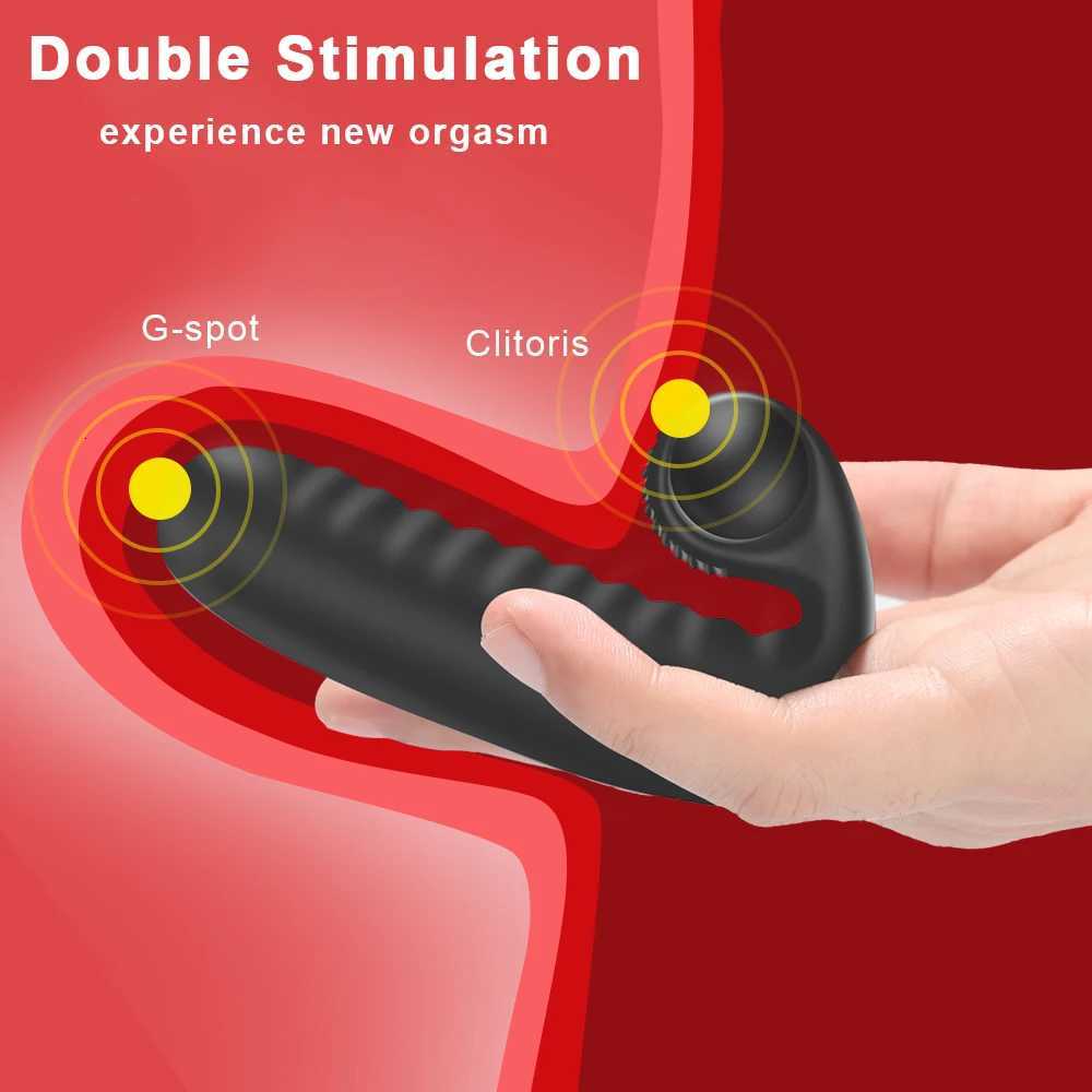 inger Sleeve Vibrator G Spot Orgasm Massage Clit Stimulator Female Masturbator Vibrator Lesbian Sex Toys For Women Adult Product W250807