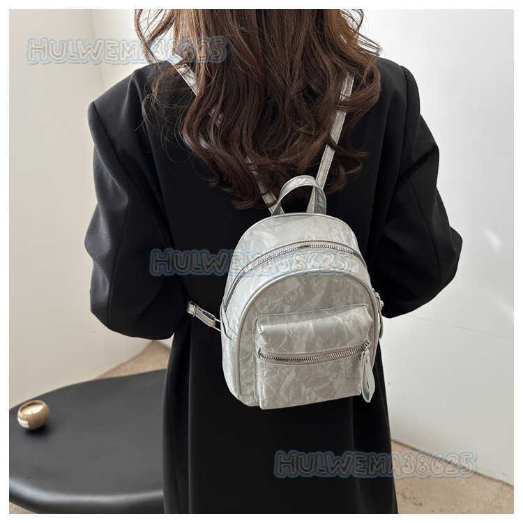 Fashion Casual Bag for Women 2024 New Mini Backpack Versatile Travel Backpack Commuting Outdoor College Student H250806