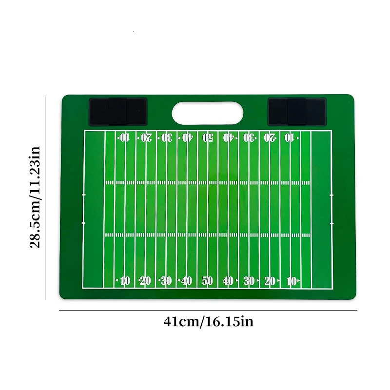 American Football Tactics Board Magnetic doublesided printing writable erasable game portable rugby strategy board y250729