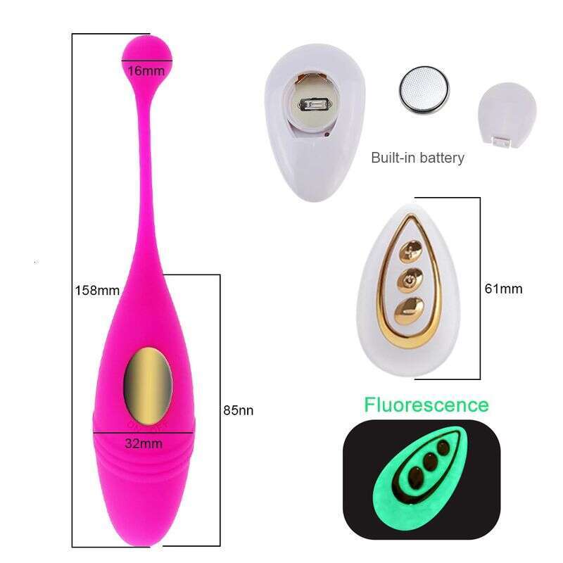 Remote Control Vibrator 10 Modes Wireless Vibrat USB Charging Panties Vibrating Balls G Spot Stimulator Adult Sex Toy