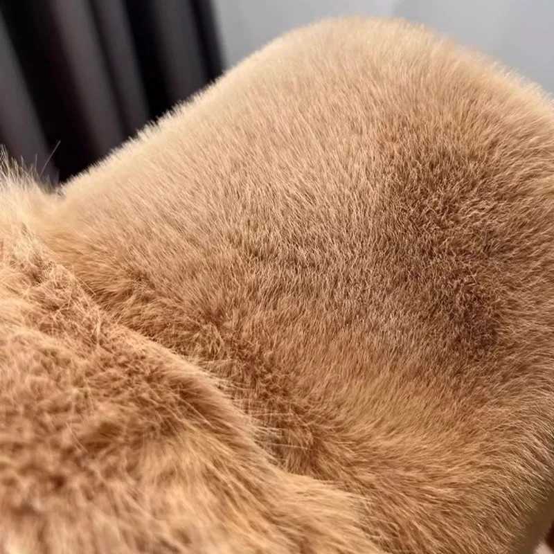 Ins Imitation Fur Bucket Hats for Women Winter New Luxury Fluffy Hat Fisherman Hat Fashionable Warm Cold Snowy Day Panama C XJ250807