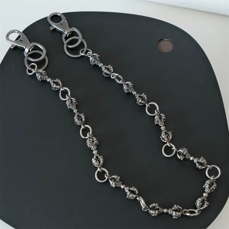style pants chain fashionable and personalized denim accessories bag chain punk style double-layer waist chain 250806