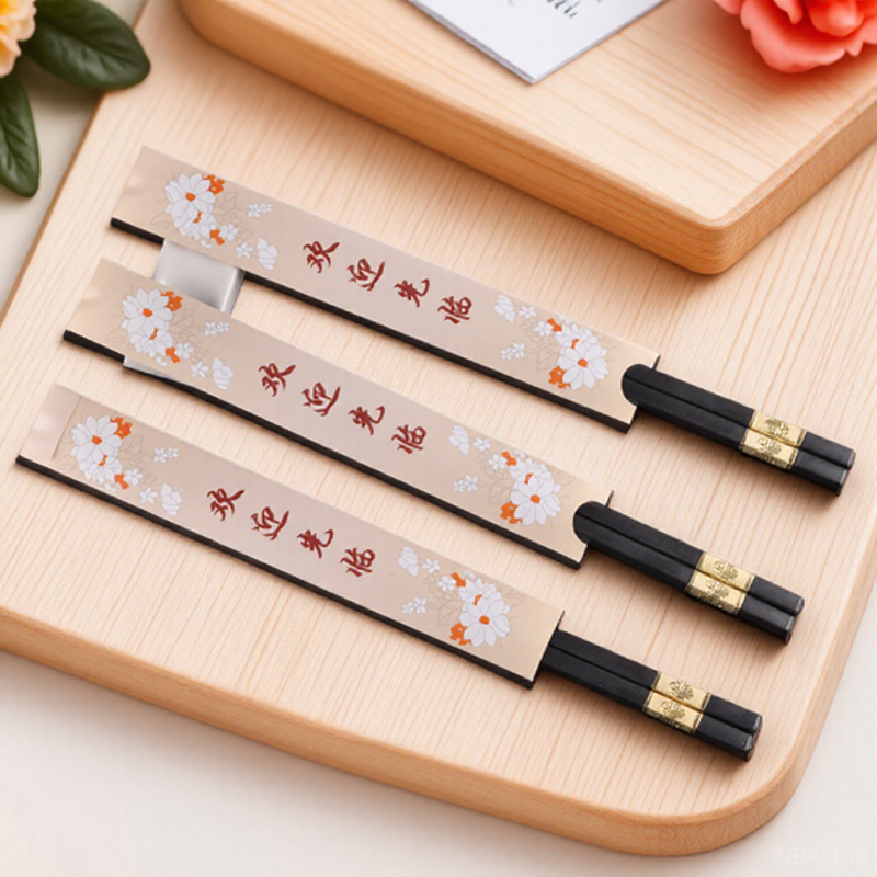 Elegant yet Practical: Chopstick Sleeves to Simplify Dining