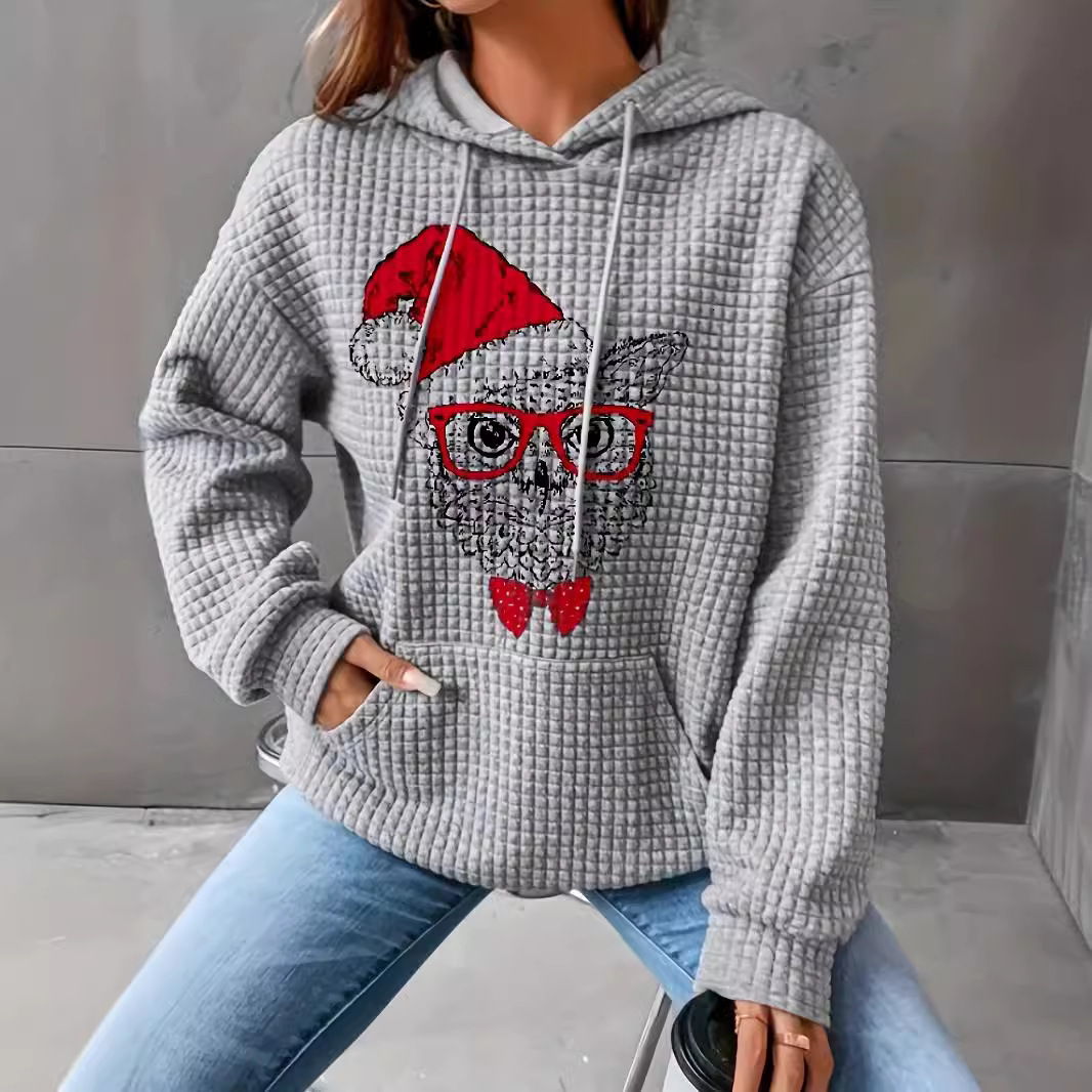 Free Shipping Designer Hoodie 2025 Amazon Autumn/winter Women's New Fashion Style Loose Long Sleeved Sweatshirt Printed Hoodie