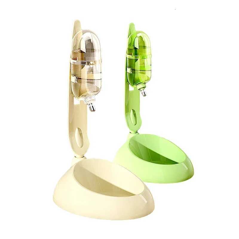Automatic Pet Drinker Dog Bowls Water Bottles Universal Dog Drinker Feeder Liftable Bowl Dispenser Bowl Puppy Pet Products Y250806