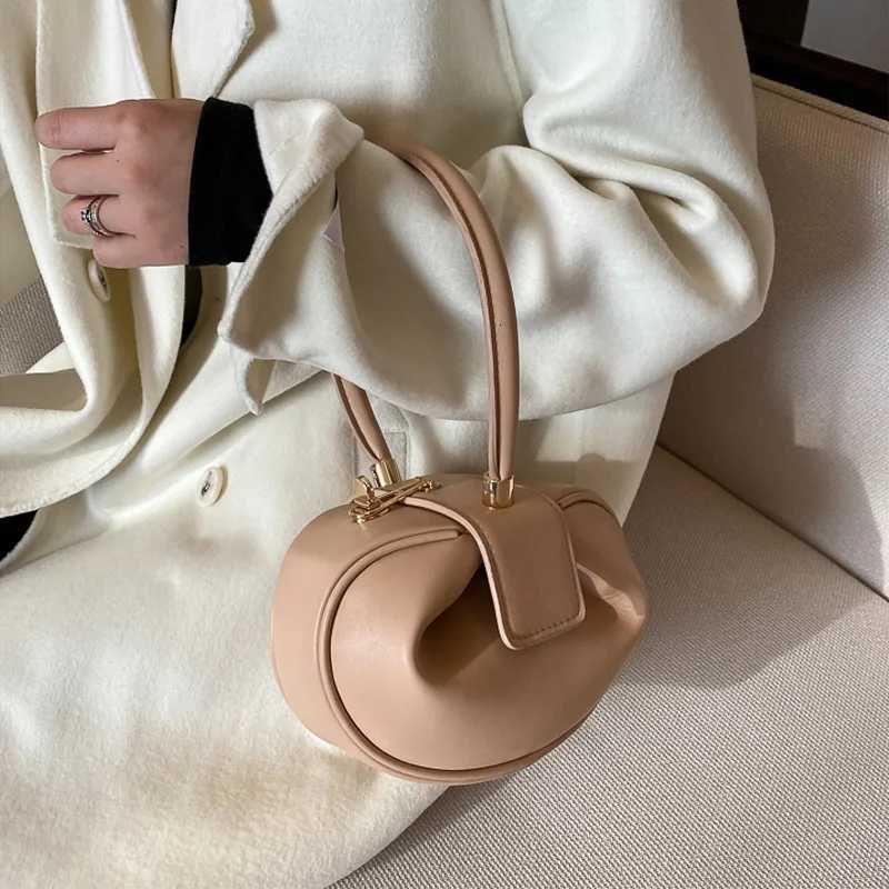 Round Ball Womens Handbag Designer Bowling Bag PU Leather Mini Shoulder Bags Female Purse FAshion Armpit Bag Z250807