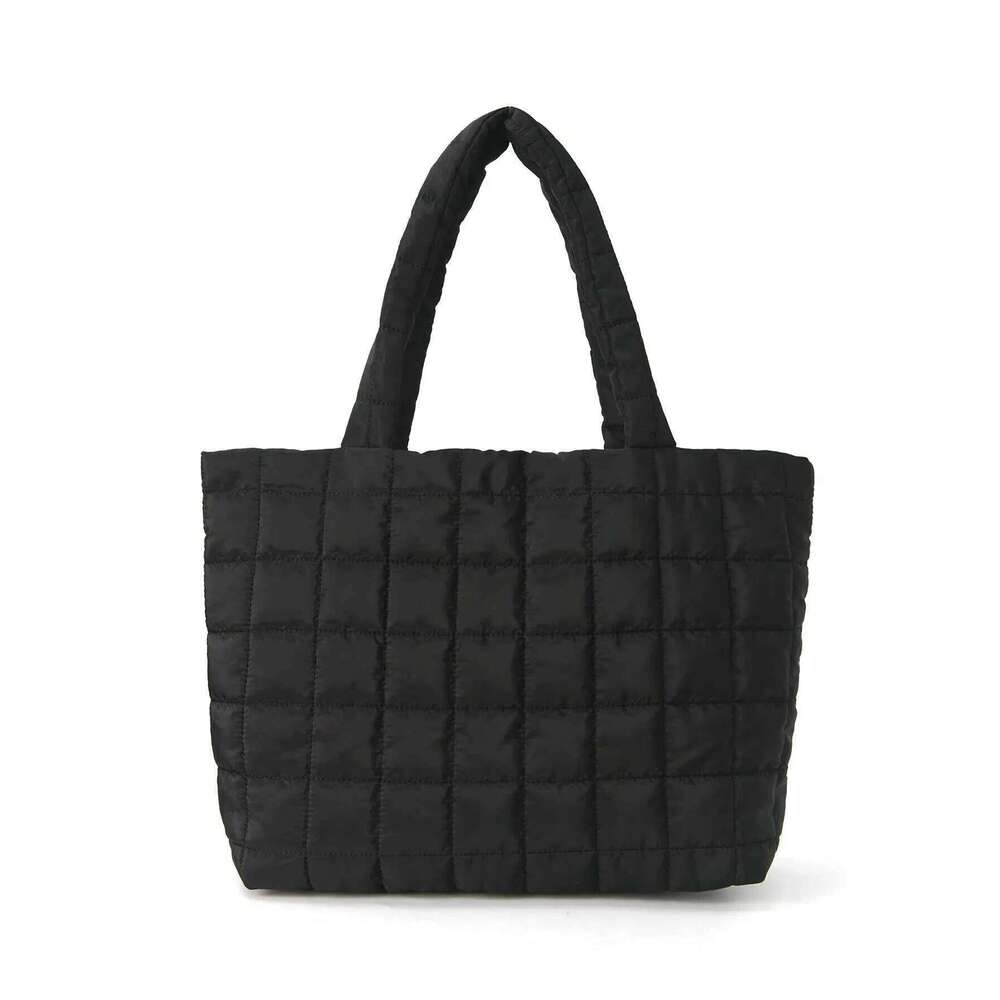 1 piece of minimalist bedding fluffy handbag large capacity cross body fashionable padded shoe bag Y241026