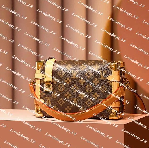 designer bag 10A Ladies Fashion Casual Designe Luxury Side Trunk Bag Totes Handbag Crossbody Shoulder Bags Messenger Bag Top Mirror Quality shoulder bag