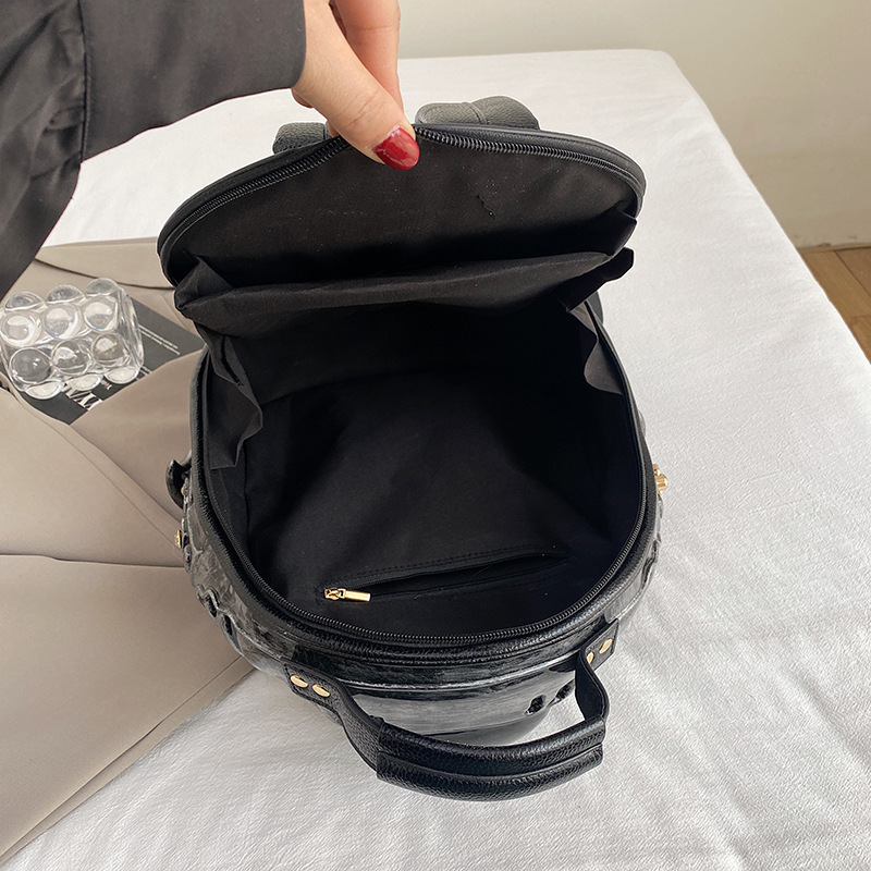 Free shipping designer Unique Niche Bag for Women Y2K Unique Shaped Backpack Personality Street Punk Style Unisex Commuter Bag