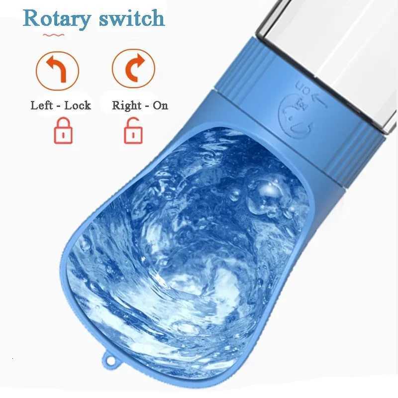 330/510ML Portable Dog Water Bottle for Small Large Dogs Puppy Outdoor Travel Walking Drinking Bowls Dog Accessories Y250806