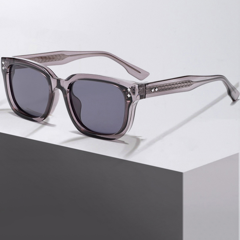 Vintage Steampunk Sunglasses Men Square Thick Glasses Clear Women Retro Goggles Gothic Y2K Futuristic Cool INS Niche High-end Sturdy Metal inlay CC13 