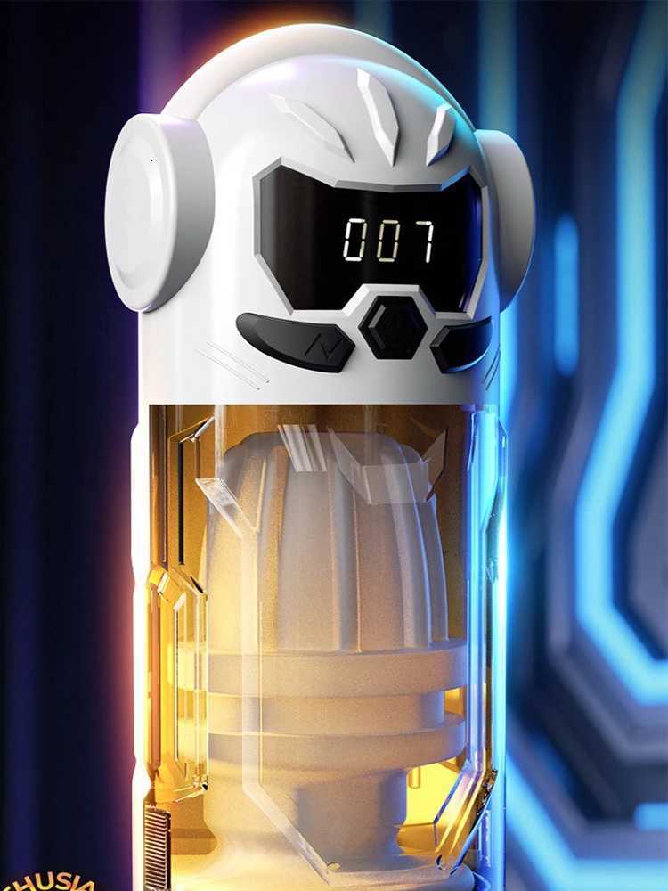 Automatic Sucking Male Masturbator Cup Vagina Vibration Blowjob Masturbation Adult Sex Toys For Male Masturbator Adult Supplies W250807