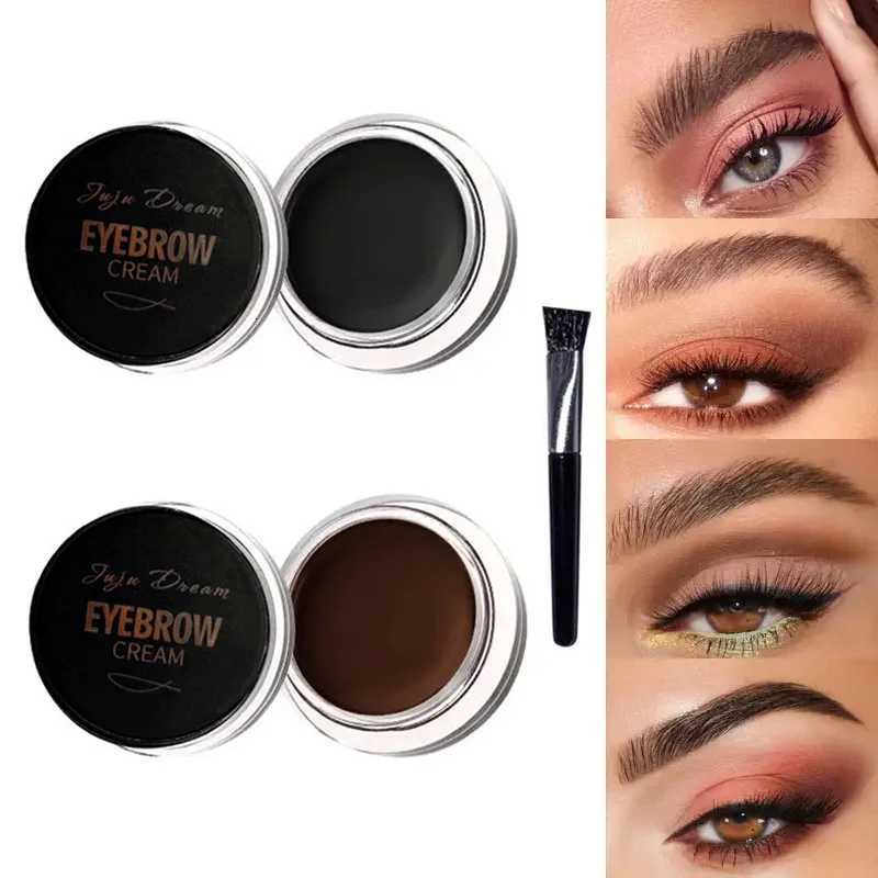 2 Color Wild Eyebrow Styling Eyebrow Cream Styling Eyebrow Gel Soap Wax Brown Black Eyebrow Cream W250807