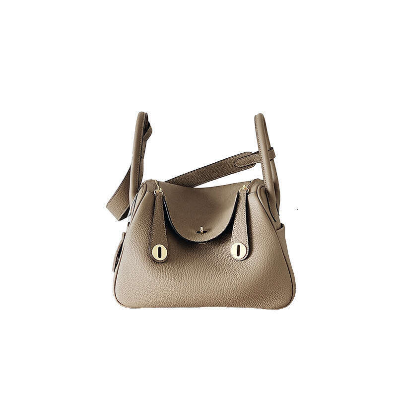 Top Layer Togo Cowhide Genuine Leather Women's 2025 New Bucket Bag Fashion Handbag for Women