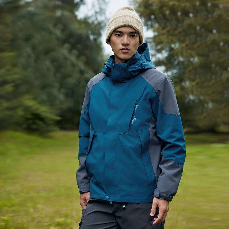 Designer Clothing 2025 New Windproof Waterproof Man Women Parka Jackets Suits Two Pieces Sets 3 In 1 Hiking Windbreaker Camping Thick Warm Unisex Coat