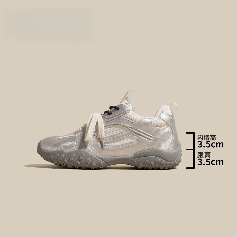 Dehun Shoes 2025 Designer's New Agan Shoes Thick soled Retro Multi functional Casual Sports Shoes