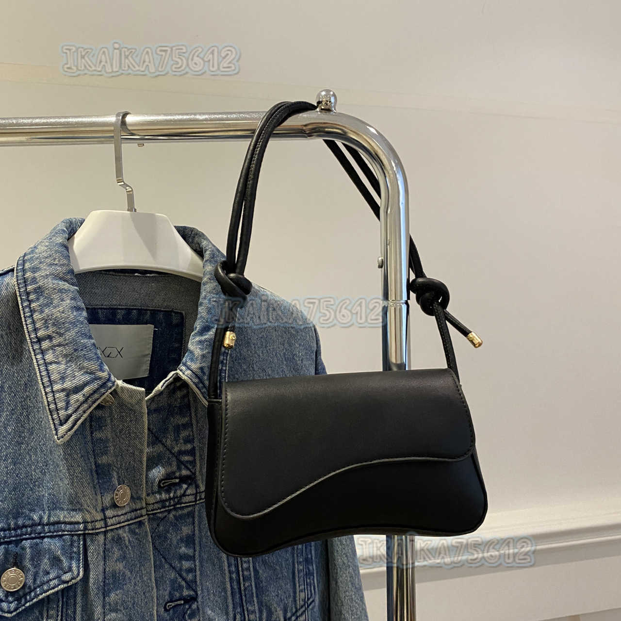 2025 Summer New Simple Commuting Fashion Casual Solid Color Single Shoulder Crossbody Handbag Underarm Bag for Women H250806