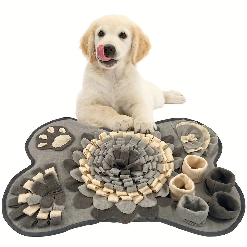 Pet Sniffing Mat For Dogs Interactive Durable Dog Slow Feeding Pad Training Mat For Foraging Skills And Slow Eating 250804
