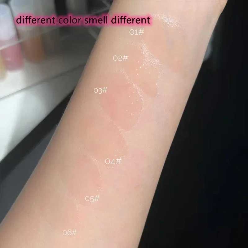 6 Colors Natural Moisturize Lip Balm Lip Gloss Repair Nourish Reduce Wrinkles Waterproof Natural Care Lip Oil Lip PlumberXJ250807