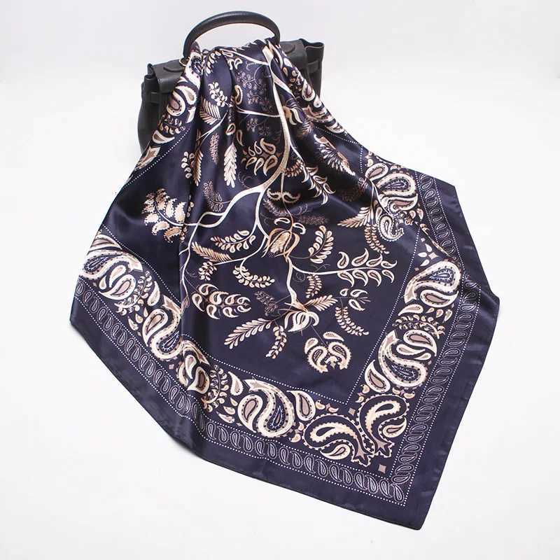 Silk Shawl Square Scarf for Women Satin Fashion Wraps Neckerchief or Blanket Female Hair Bands Ribbon Headband Bandana Pareo ddmycrazy