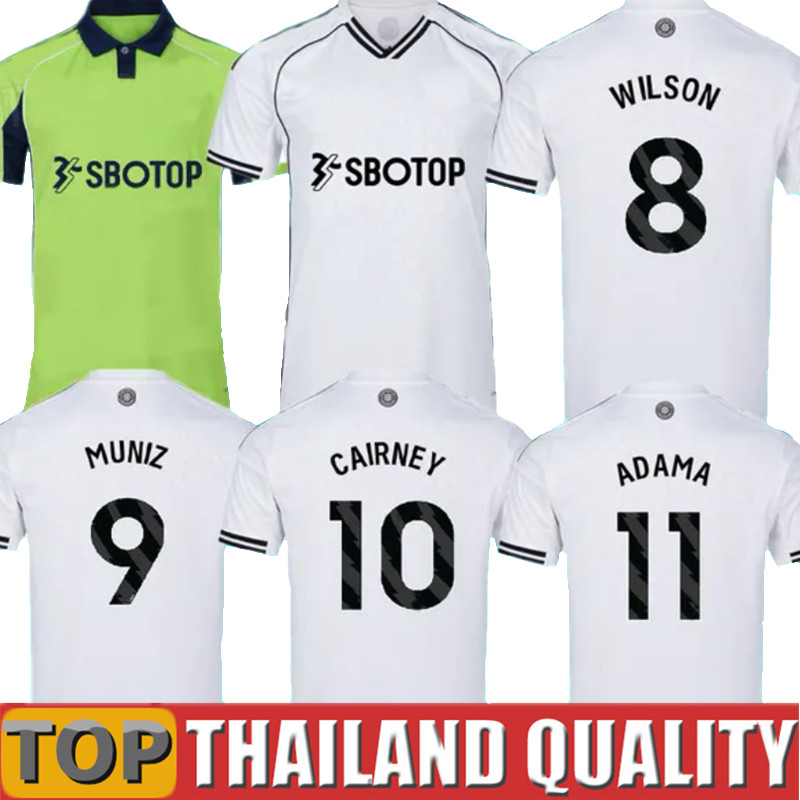 25 26 RAUL Soccer Jerseys SMITH ROWE FULHAMs MUNIZ ANDREAS CAIRNEY 2025 2026 WILSON MITROVIC Football Shirt ROBINSON Men top strip Kids Kit uniform