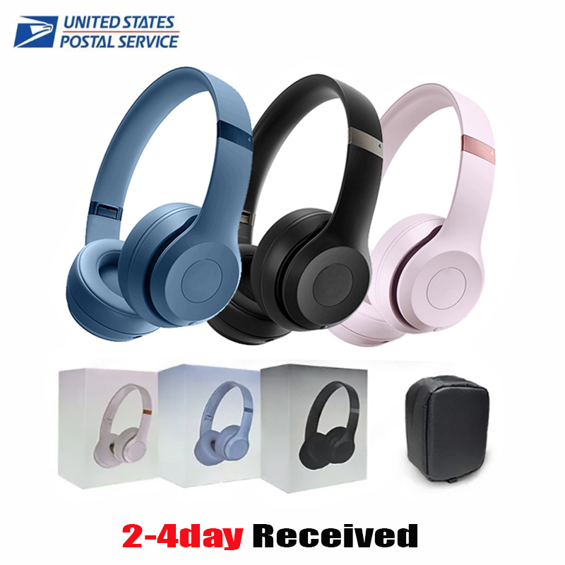 headphones Solo 4 earbuds ear Headset Stereo HIFI Super Bass Earphones wireless headphones bluetooth headphones