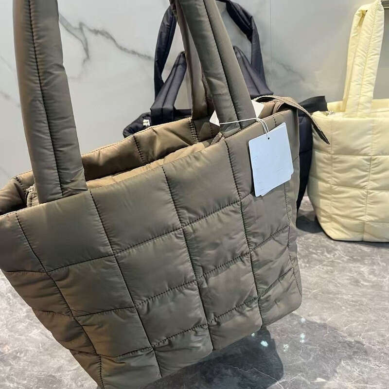 Shoulder Bag Light And Soft Bag New Fashion Versatile Classic Solid Color Simple Commuting Daily Large Capacity Practical Women S Puff Tote