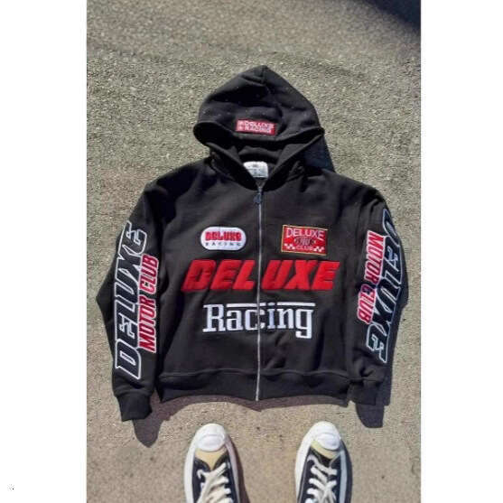 Bacing Printed Zipper Cardigan National Trend Treasure Boy Hooded Sweatshirt New Style