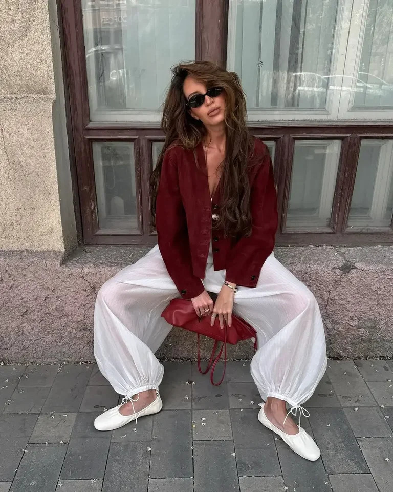 Suede V Neck Jacket Womens Temperament Single Breasted Loose Short Coat Street Autumn Jackets Retro Collection 250805