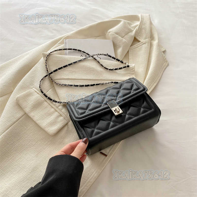 High-quality Textured Quilted Niche Bag for Women 2024 Summer New Fashion Trendy Chain Versatile Style Shoulder Crossbody Bag H250806