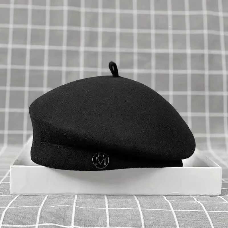 Classic Ladies Beret Hat Fancy Wool Felt Hat Warmer Winter Hat C White Black Women Fedora Hat Fascinator Pillbox Hat Formal XJ250807