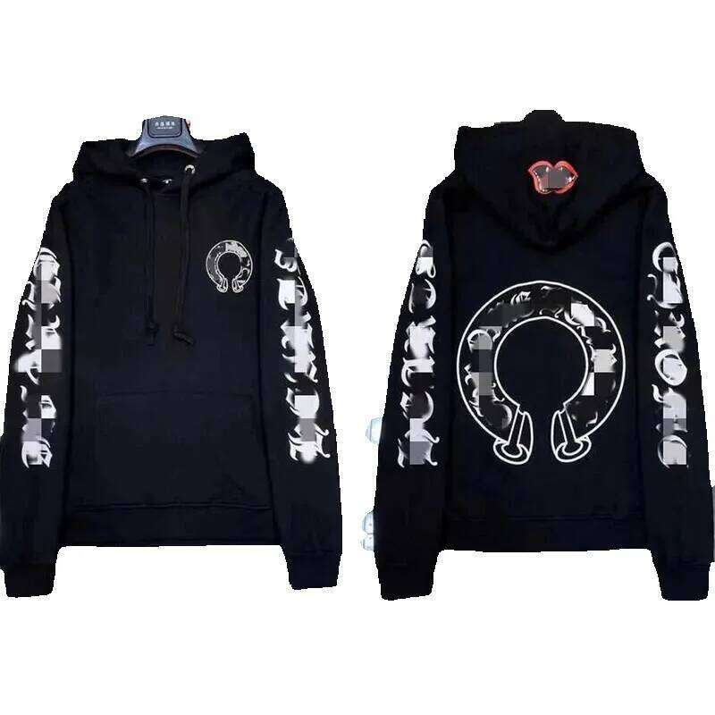 Designer Zipper chrome hoodies sweatshirts Men Jackets Hoodie Long Sleeves outdoor jacket Loose Outwear Coats Hoody Mens Woman Streetwear cho heartslie12322214