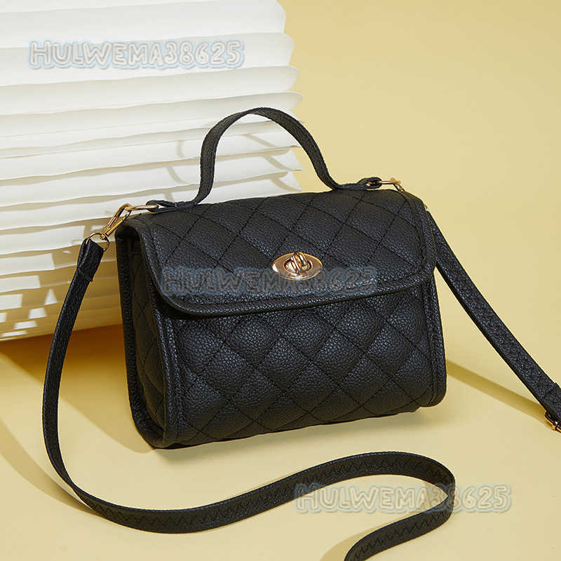 Style Small Square Bag 2025 Ladies Bag Womens Bag Phone Bag Quilted Chain Embroidered Bag H250806