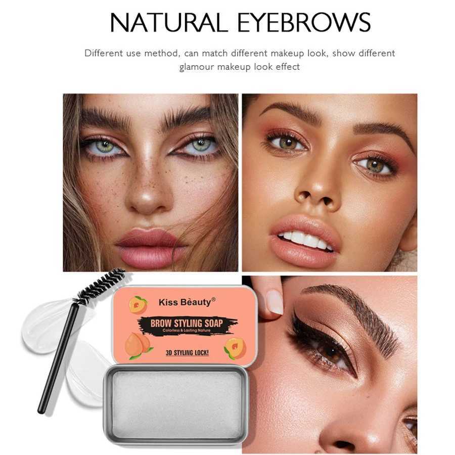 Colorless Transparent Eyebrow Gel Styling Soap Long-lasting Natural Refreshing Eyebrow Styling W250807