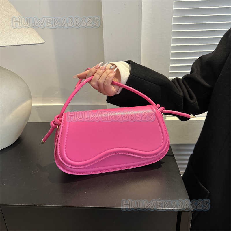 Trendy Fashion Solid Color Style Single Shoulder Bag for Women 2023 Winter New Versatile Underarm Bag Elegant Womens Bag H250806