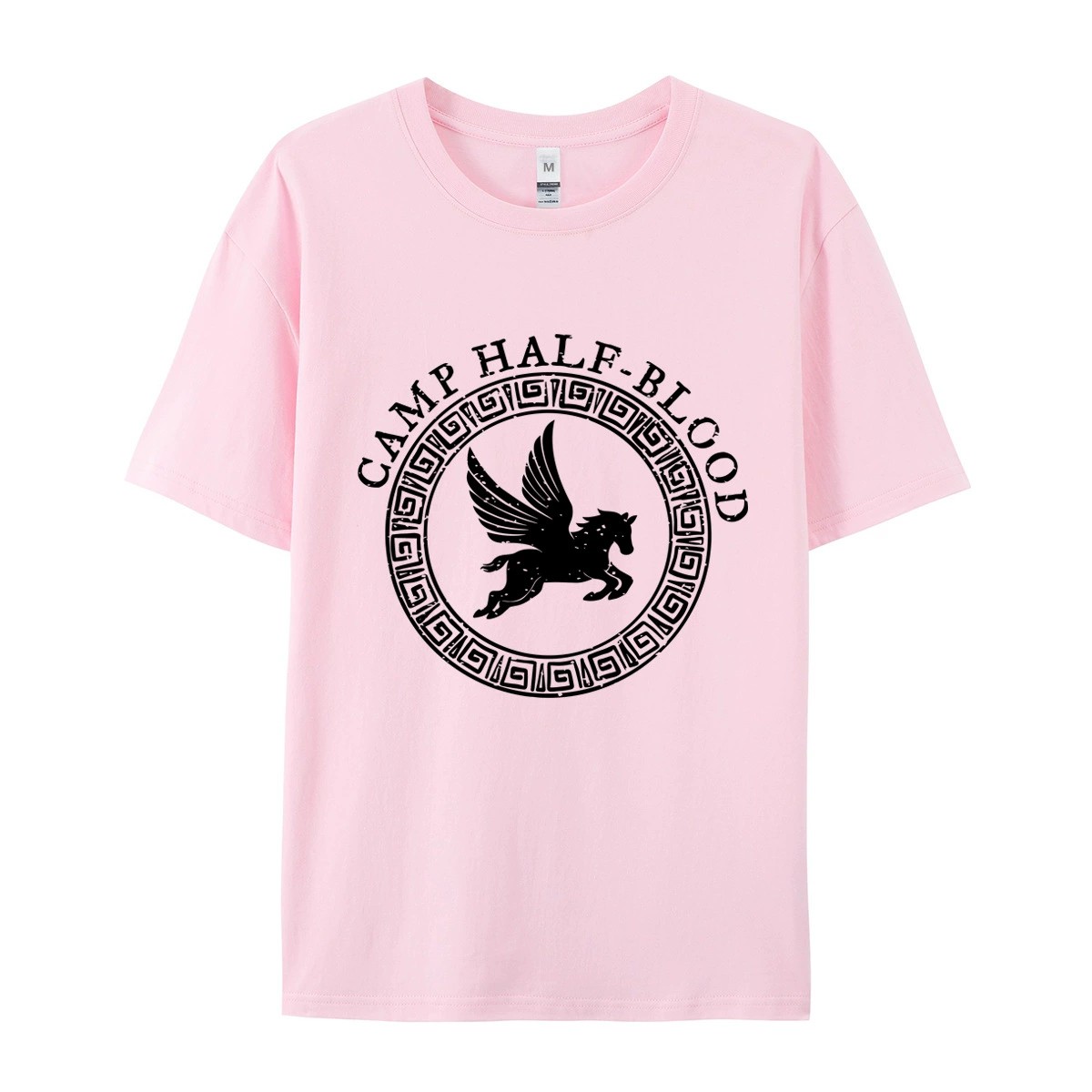 Modern Graphic Print Durable Cotton Blend Crewneck T tshirt