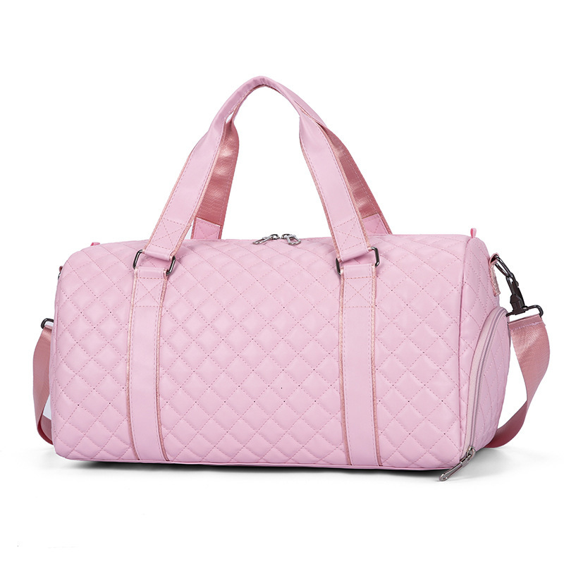 Free Shipping Designer Luxury Fashion Leather Travel Bag Short Distance PU Handbag Shoulder Bag Dry Wet Separation Independent Shoe Compartment Leisur