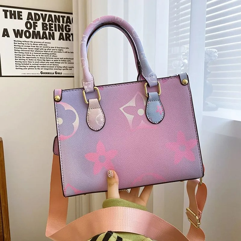 Designer Bag Luxury Bag Women Crossbody Mobile Phone Single Shoulder Sir Colored Internet Famous Popular New fashionable printed shoulder bag Purse Fa