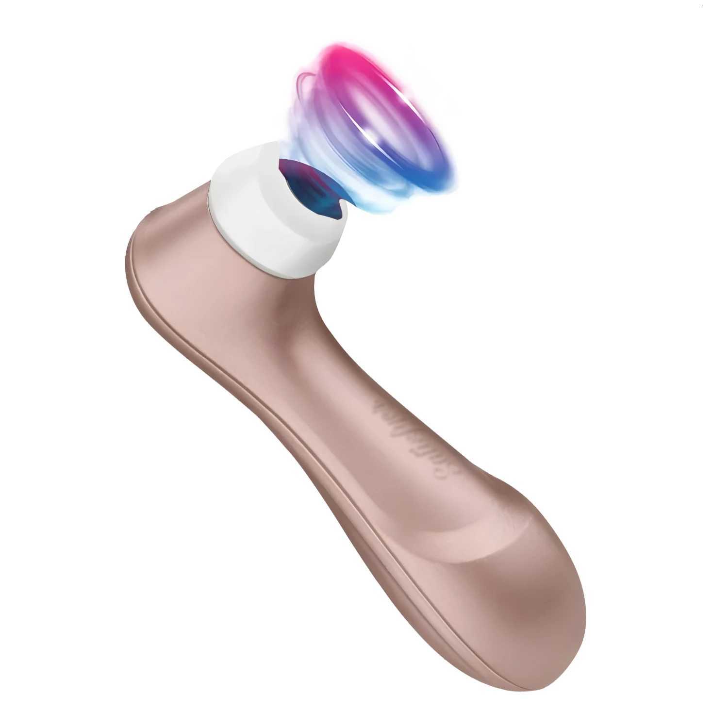 Pro 2 Suction and Clitoral Stimulation Vibrator Adult Sex Toy for Women Female Wellness Tools Sex Toy W250807