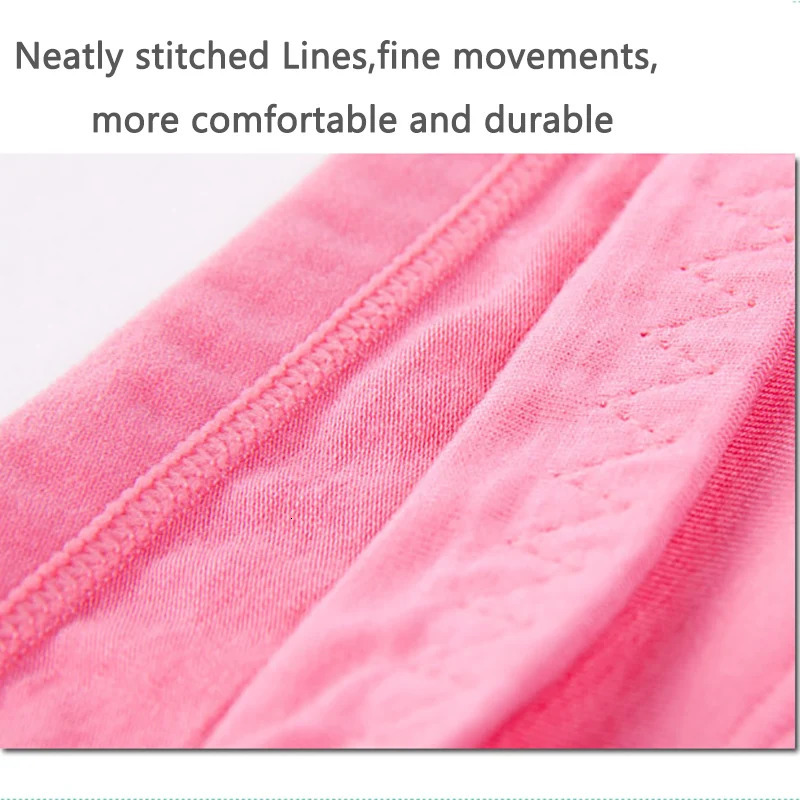 3PcsLot Womens Panties Cotton Underwear Plus Size Soft Briefs Girls Solid Color Sexy Lingeries Female Shorts Underpant M4XL 250807