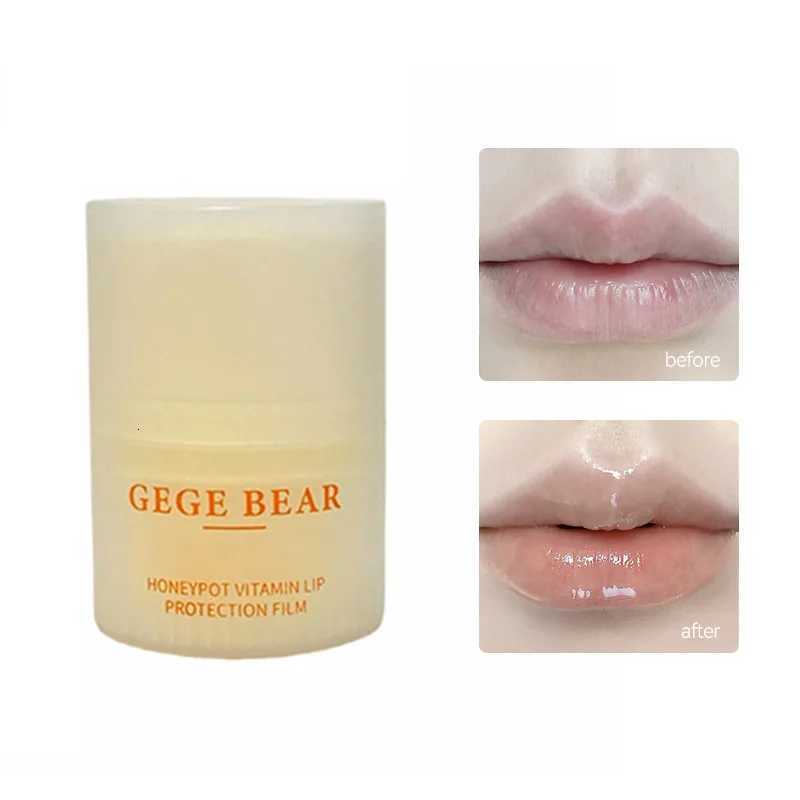 Gegebear Honey Pot Vitamin Lip Balm Hydrating and Nourishing Formula for Soft Plump Lips in Autumn and WinterXJ250807