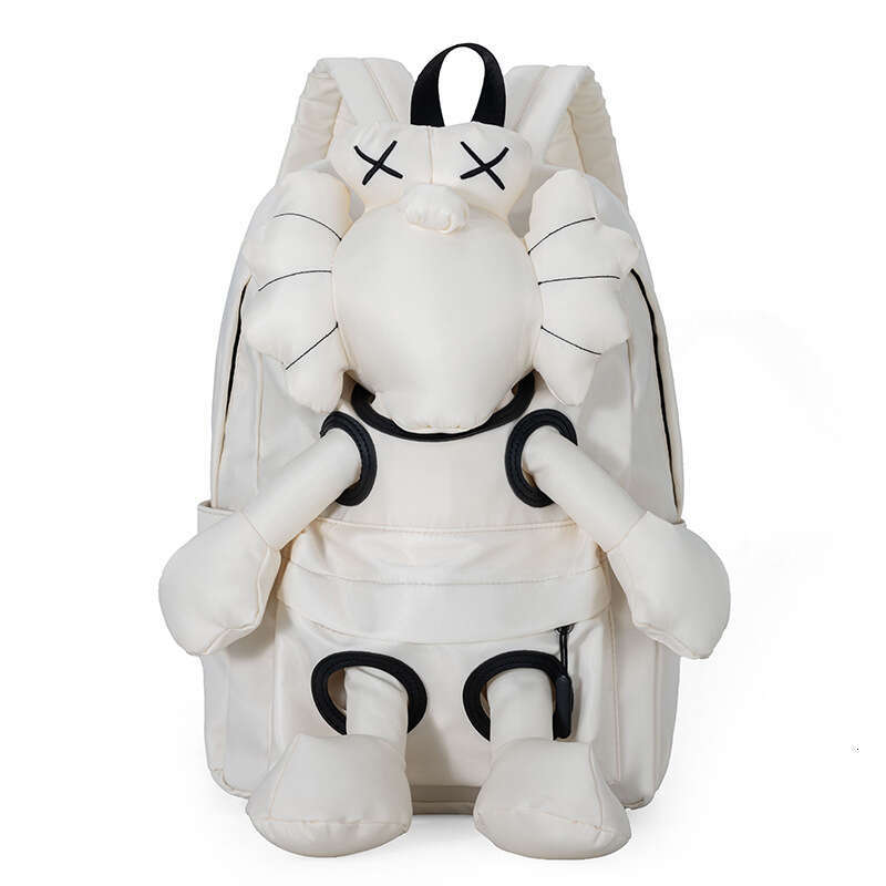 Cartoon 2025 New Fashion Casual Travel Large Capacity Student Plush Backpack Trendy Versatile