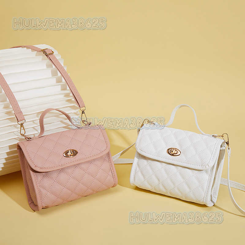 Style Small Square Bag 2025 Ladies Bag Womens Bag Phone Bag Quilted Chain Embroidered Bag H250806