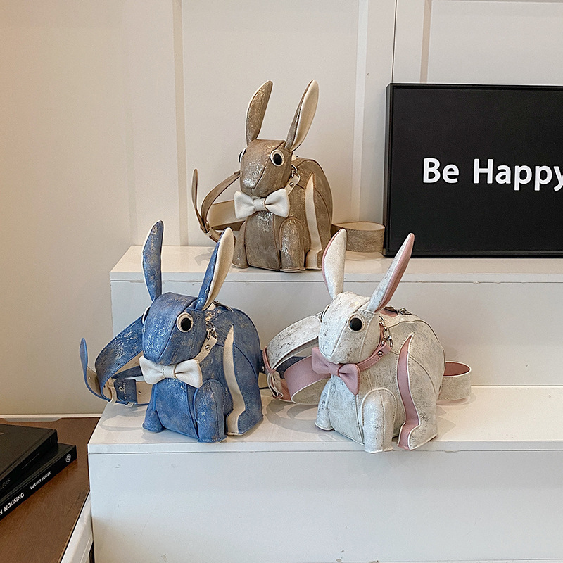 Free shipping designer Unique Design Bag for Women Ins Style Creative Rabbit Bag Trendy Shoulder Bag Crossbody Bag