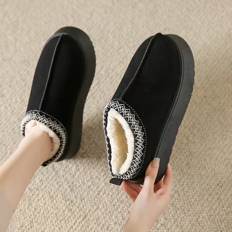 Designer snow boots women's slippers platform boots slide cover classic ultra mini slippers wool suede men's shoes women's winter ankle