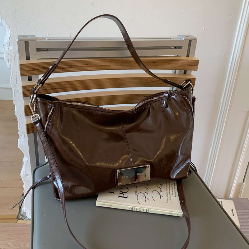 Minimalist Handbag for Women 2025 Autumn Free shippng New Korean Version Versatile High-end Fashion Casual Trendy Underarm Shoulder Bag