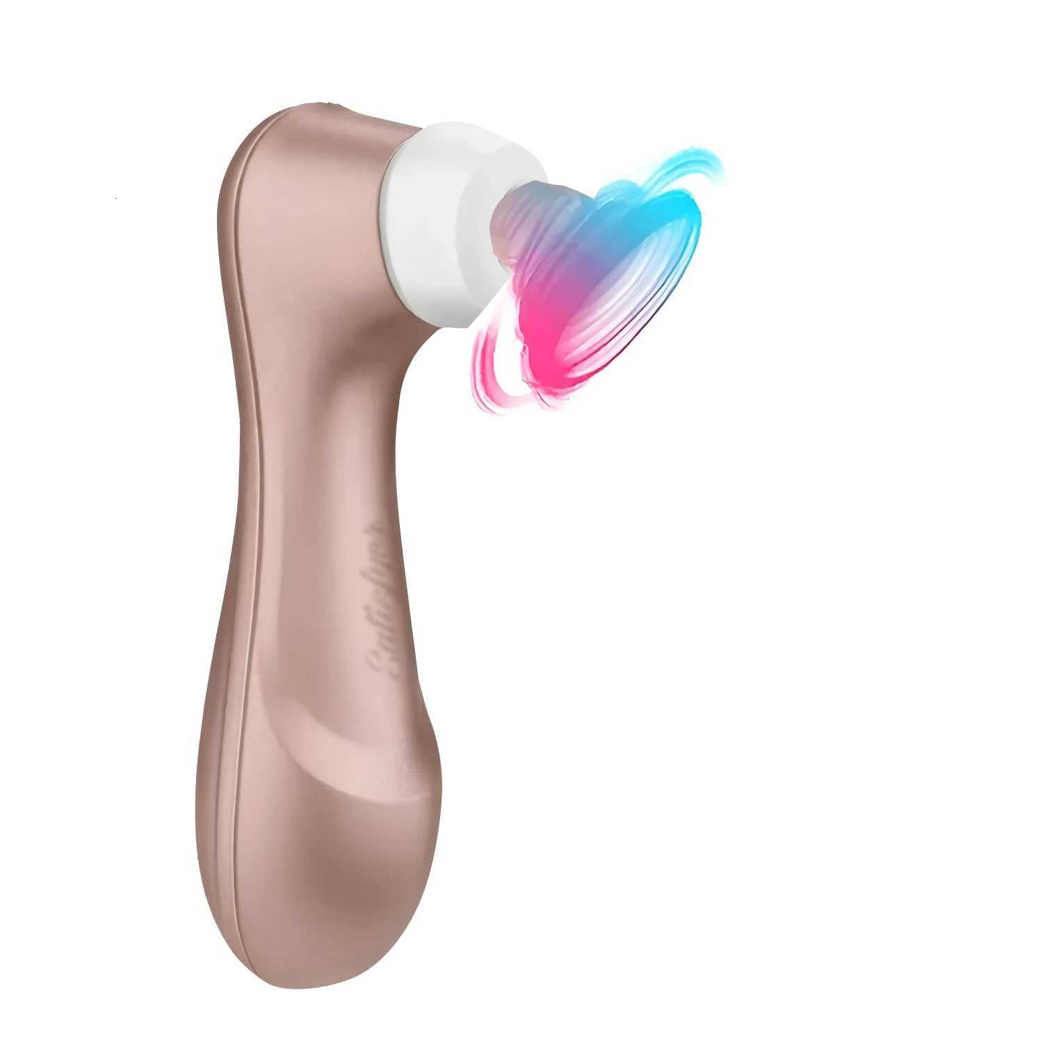 Pro 2 Suction and Clitoral Stimulation Vibrator Adult Sex Toy for Women Female Wellness Tools Sex Toy W250807