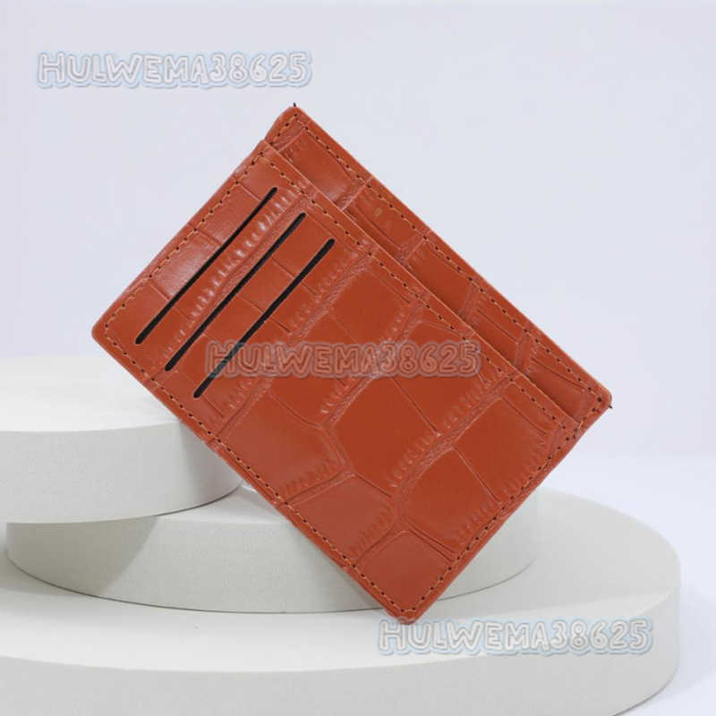 New Card Holder Coin Purse Multi-card Slots Student Women Fashion Simple Pattern Company H250806