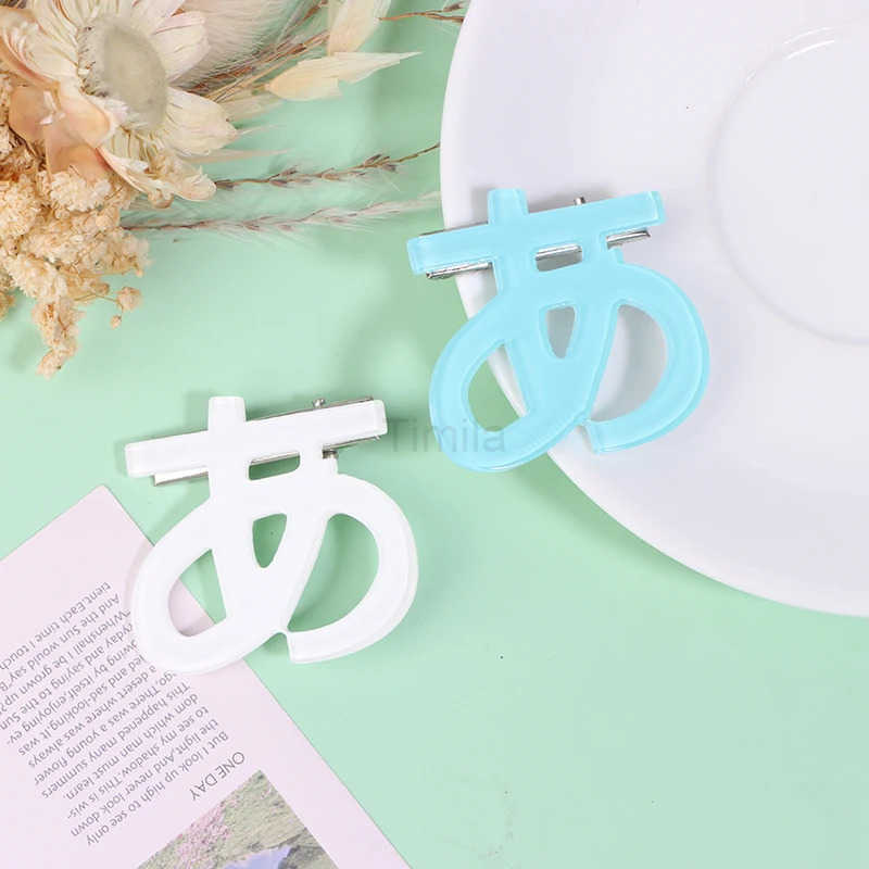 Japanese Script A Hairpin Harajuku Steampunk Handmade Subcultural Hair Accessories Cute Watercolor Sweet Girls Back Hair Clips U250807